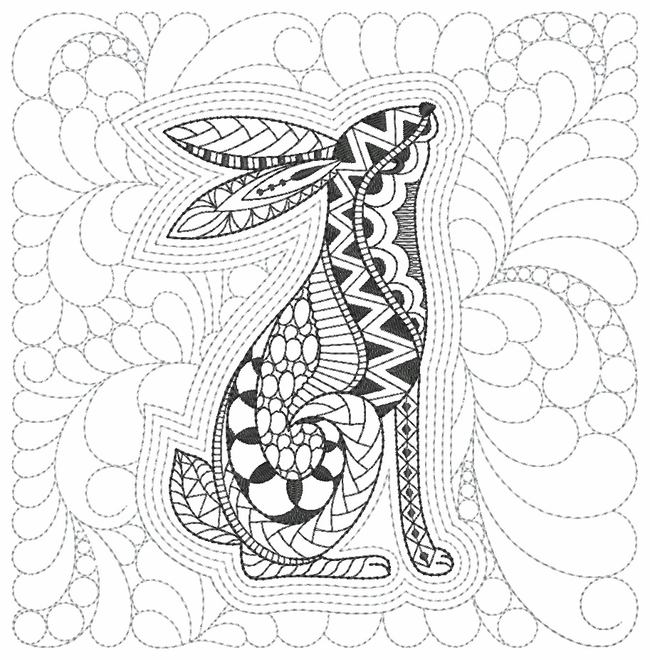 Trapunto Blackwork Treasures-6