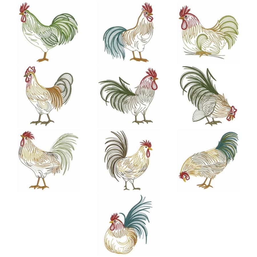 Vintage Rooster 