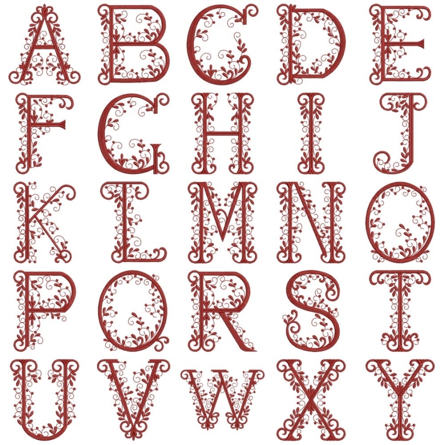 Fancy Alphabets 