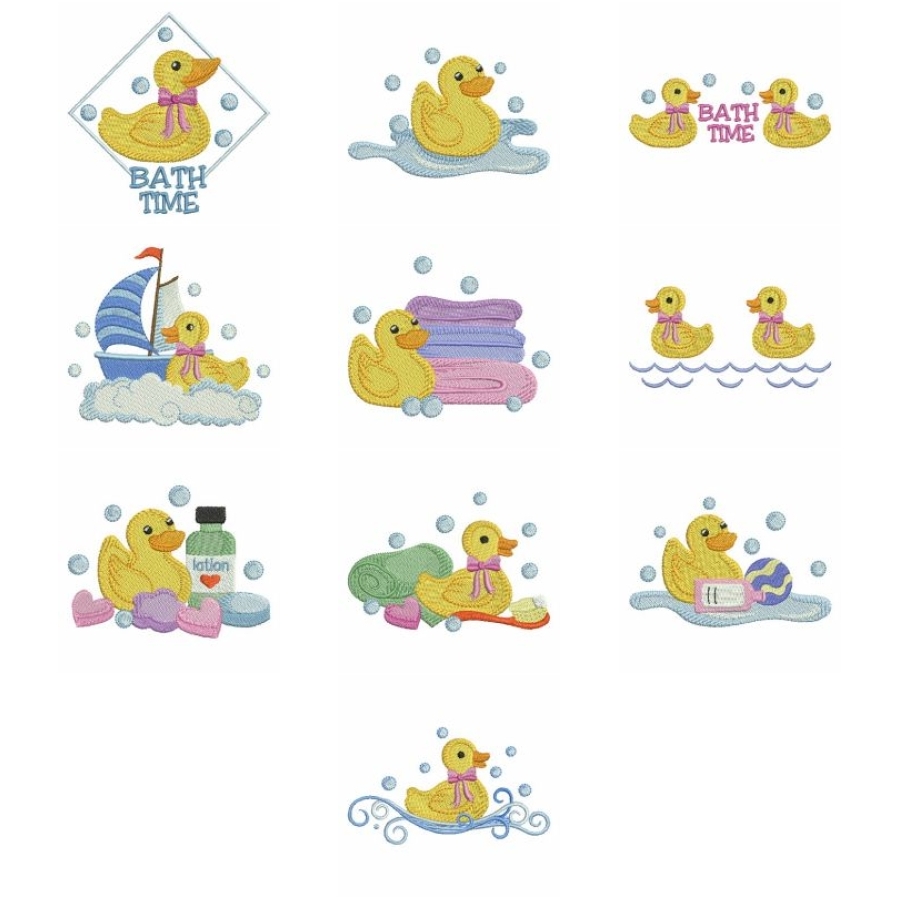 Bathtime Rubber Ducky 