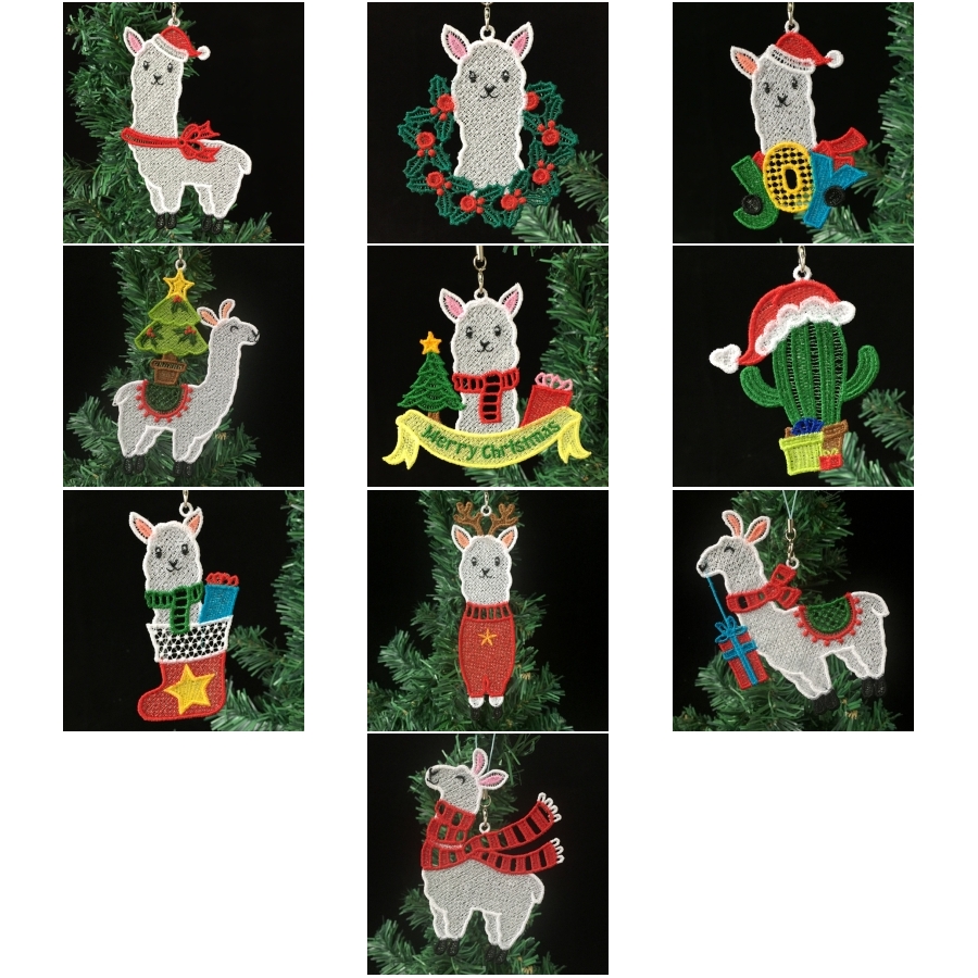 FSL Christmas Llama