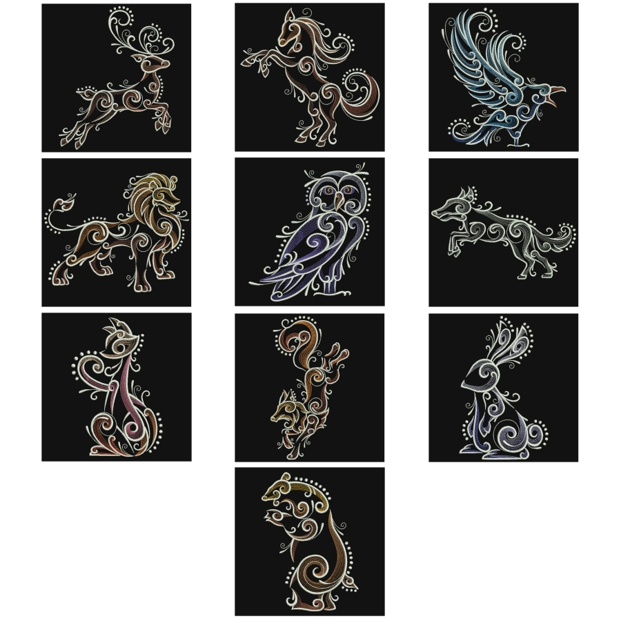 Filigree Animals