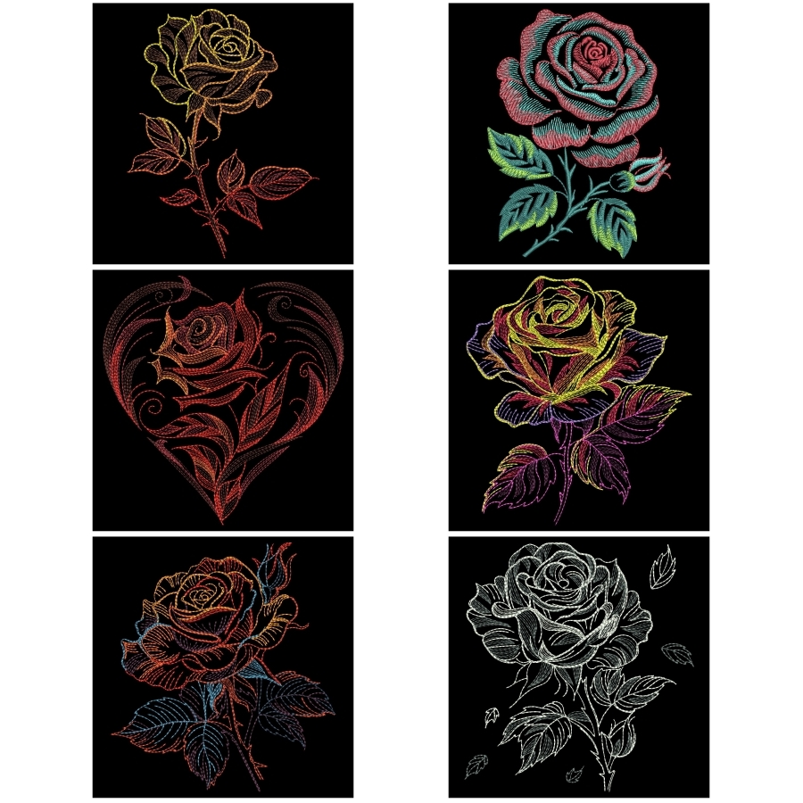 Artful Roses