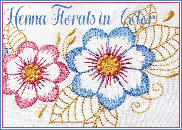 Henna Florals in Color-4