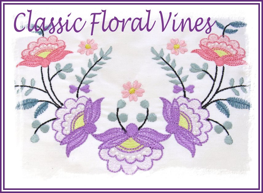 Classic Floral Vines-3