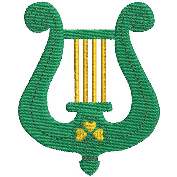 Irish Harp or Lyre