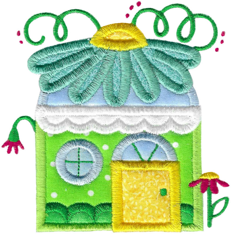 BC1002 Whimsical Houses Applique-5