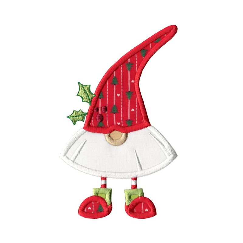880 Christmas Gnomes Applique-6