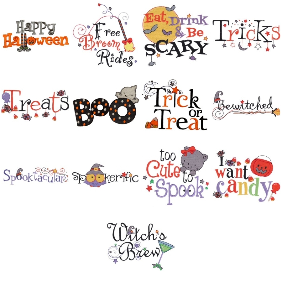 475 Halloween Sentiments  