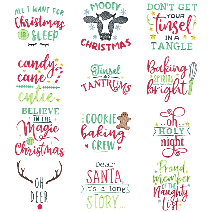 933 Fun Christmas Sayings