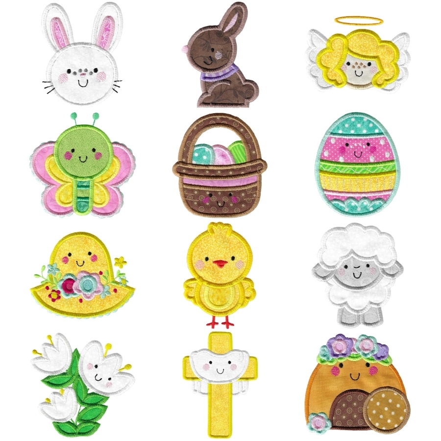 Cute Easter Applique