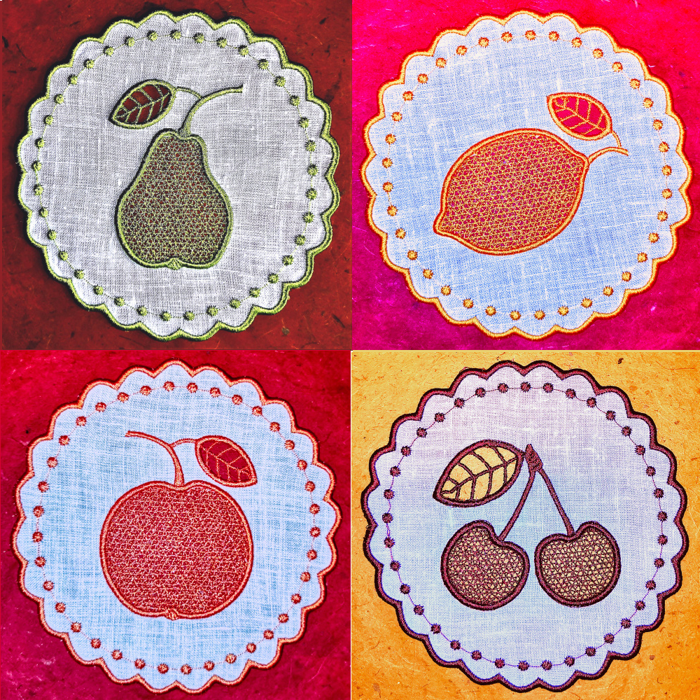 Small Doilies (Cutwork and FSL )-3