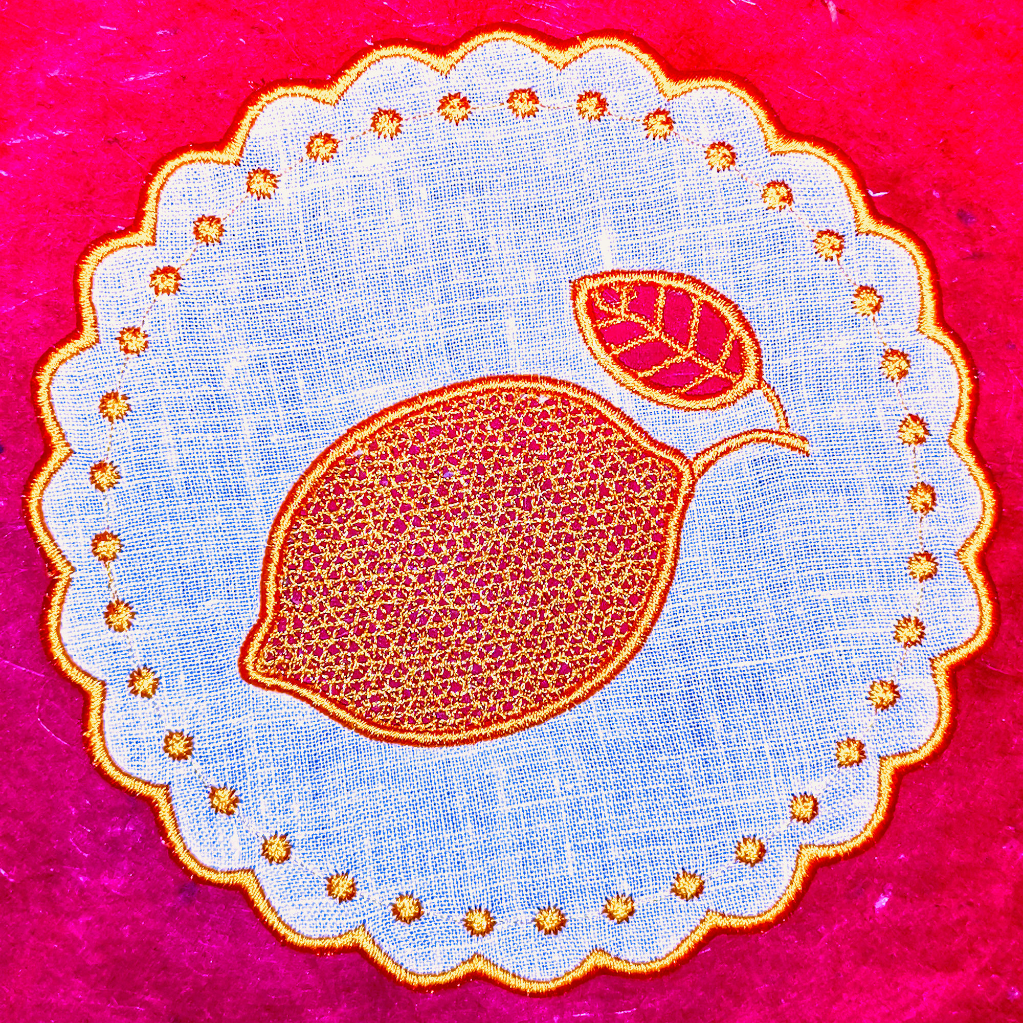 Small Doilies (Cutwork and FSL )-6