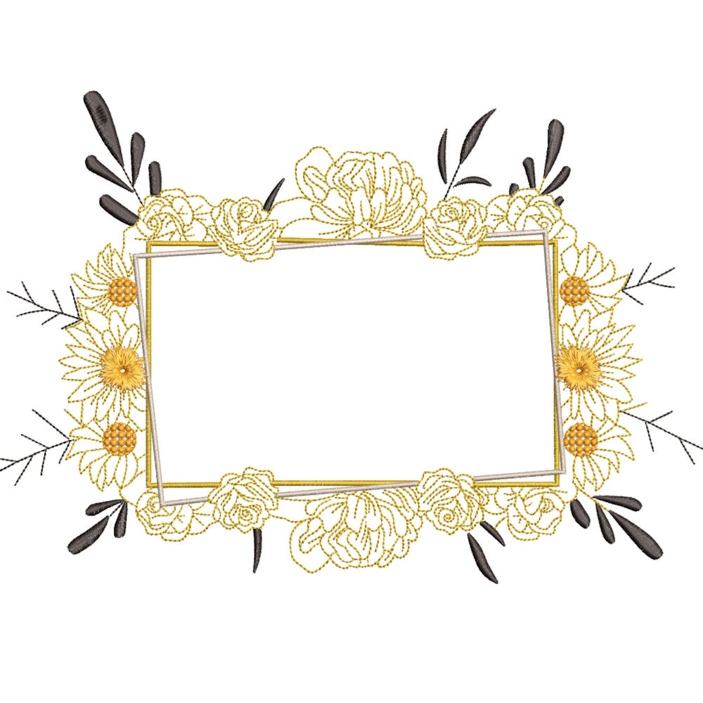 Hand drawn frame set-9