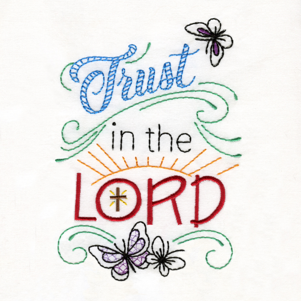 01 Trust In The Lord Single