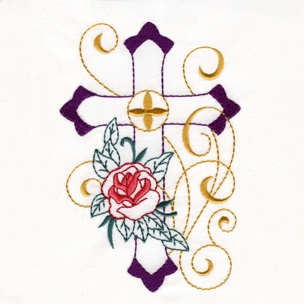 03 Cross and Rose Single