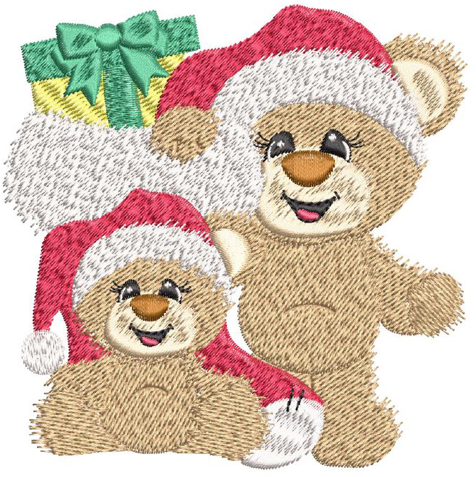 Christmas Bears-3