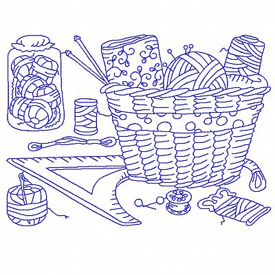 Sewing Machine Lineart-9