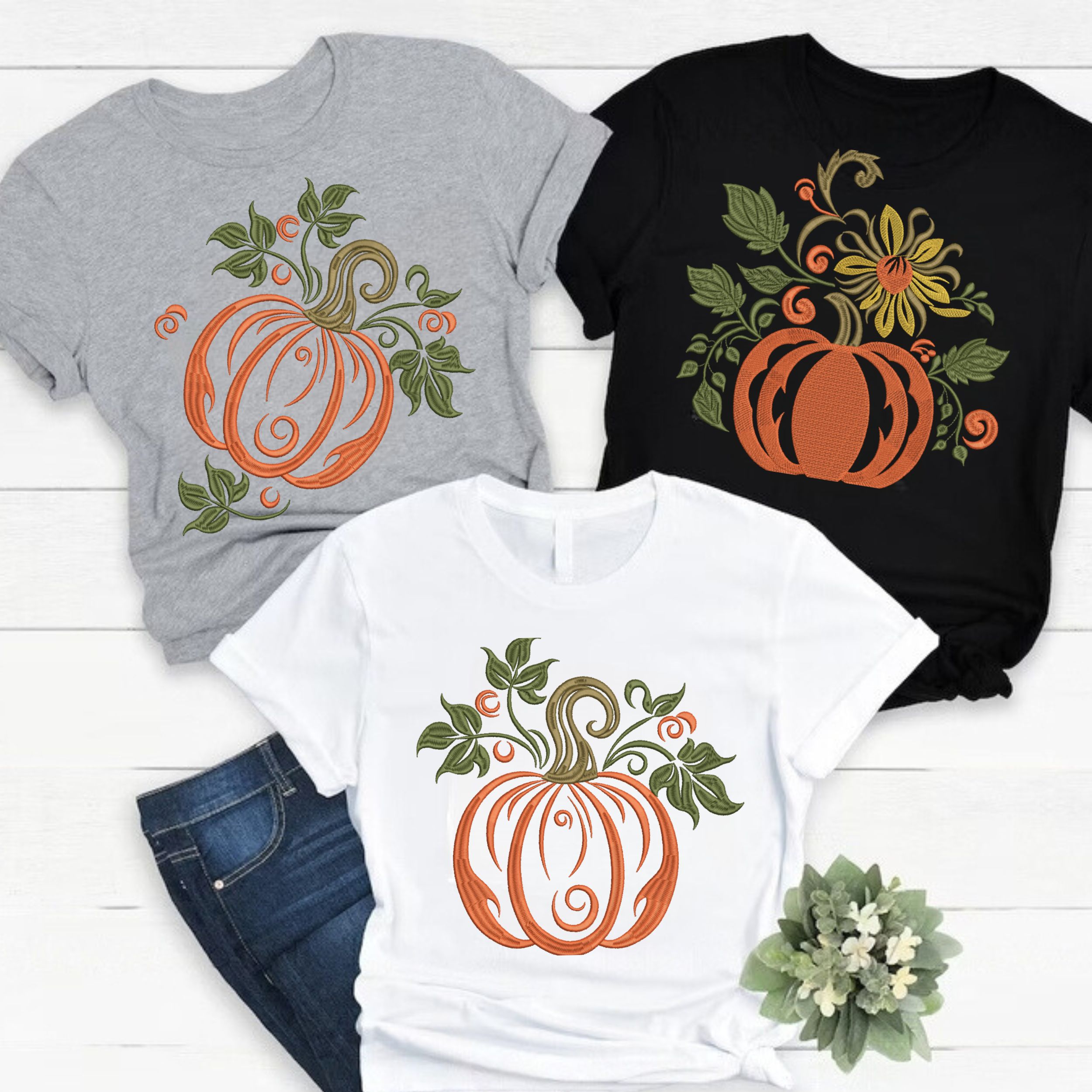 Set 4 Fall Orange Pumpkin-7