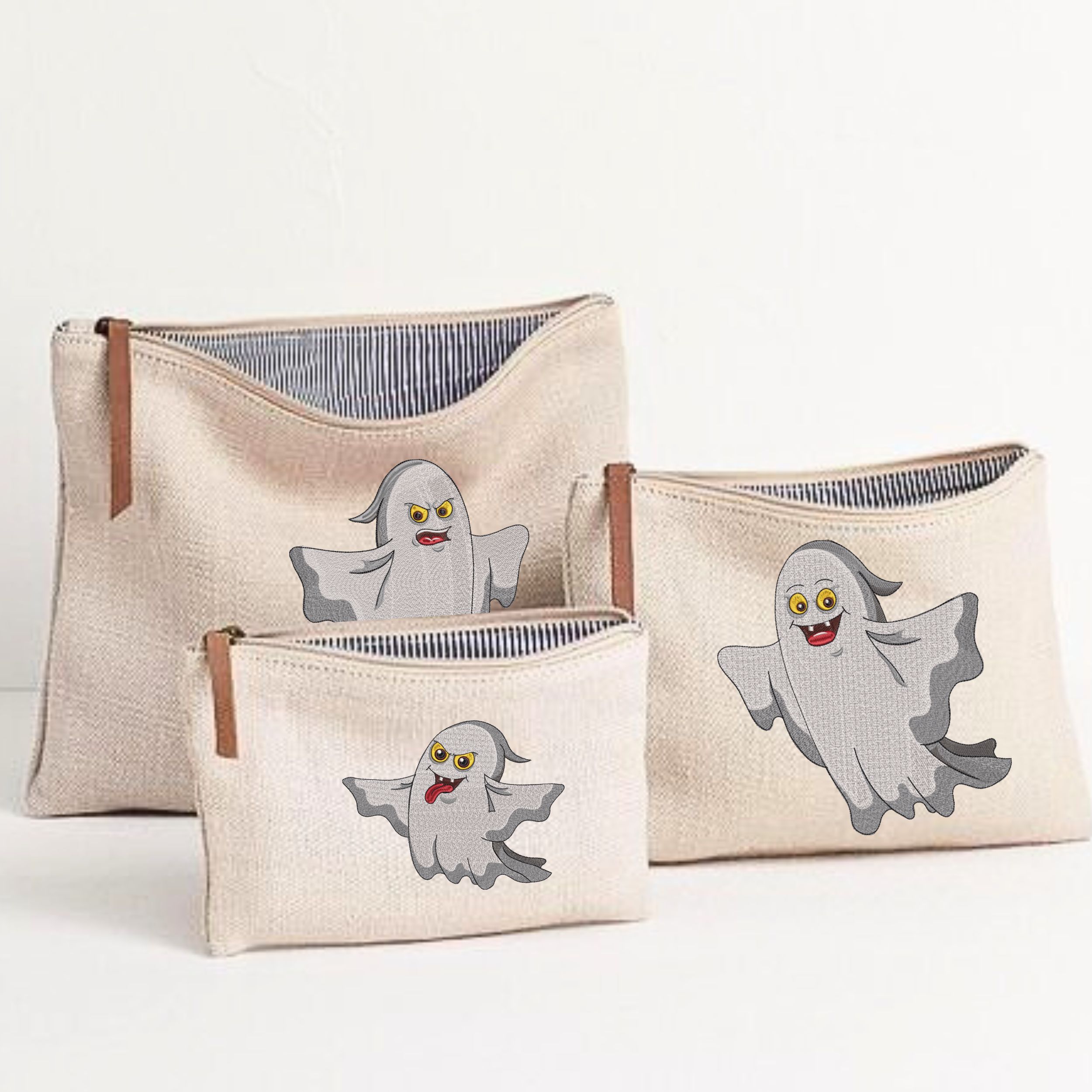 Set of 3 Spooky Ghost-8