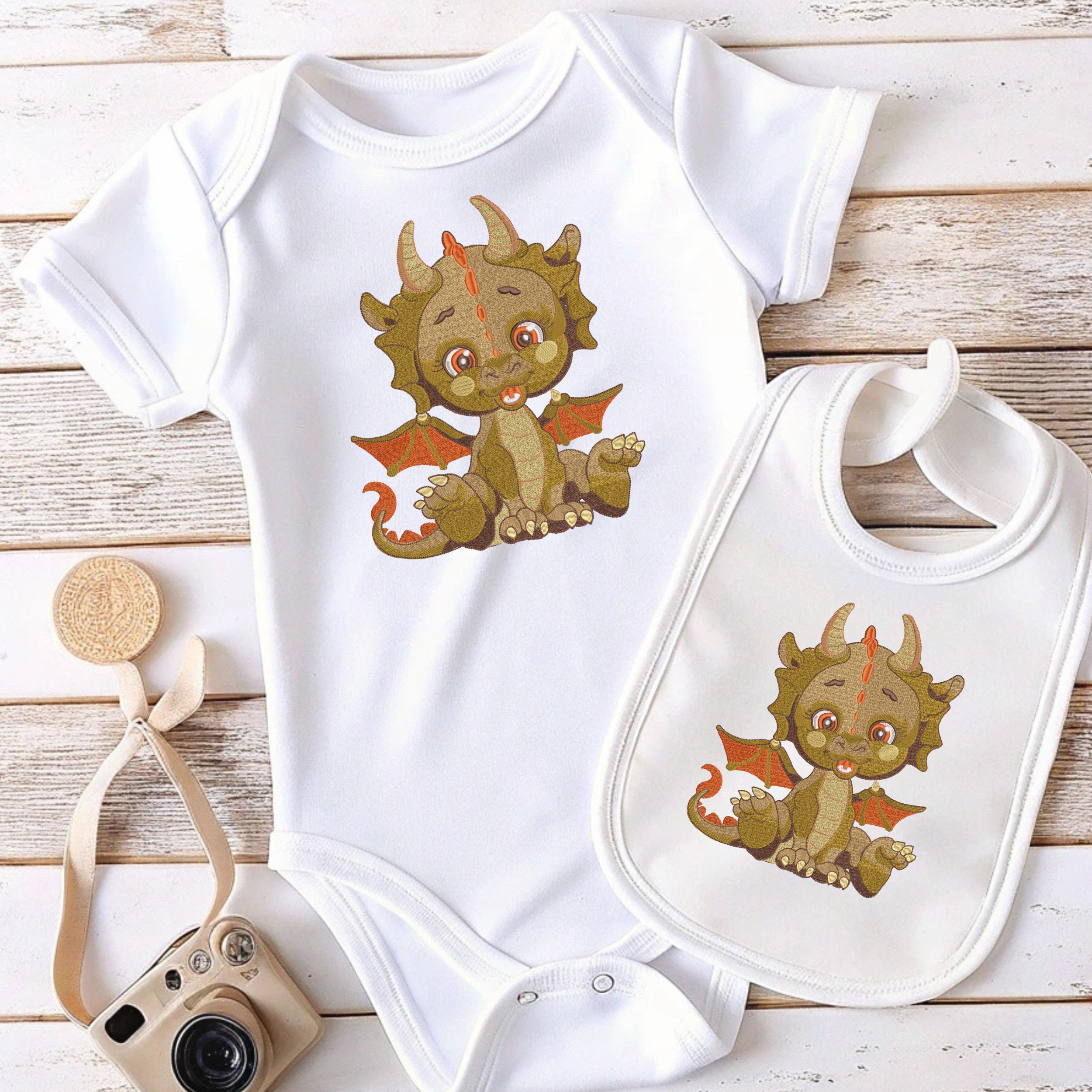 Cute Cartoon Baby Dragon-8