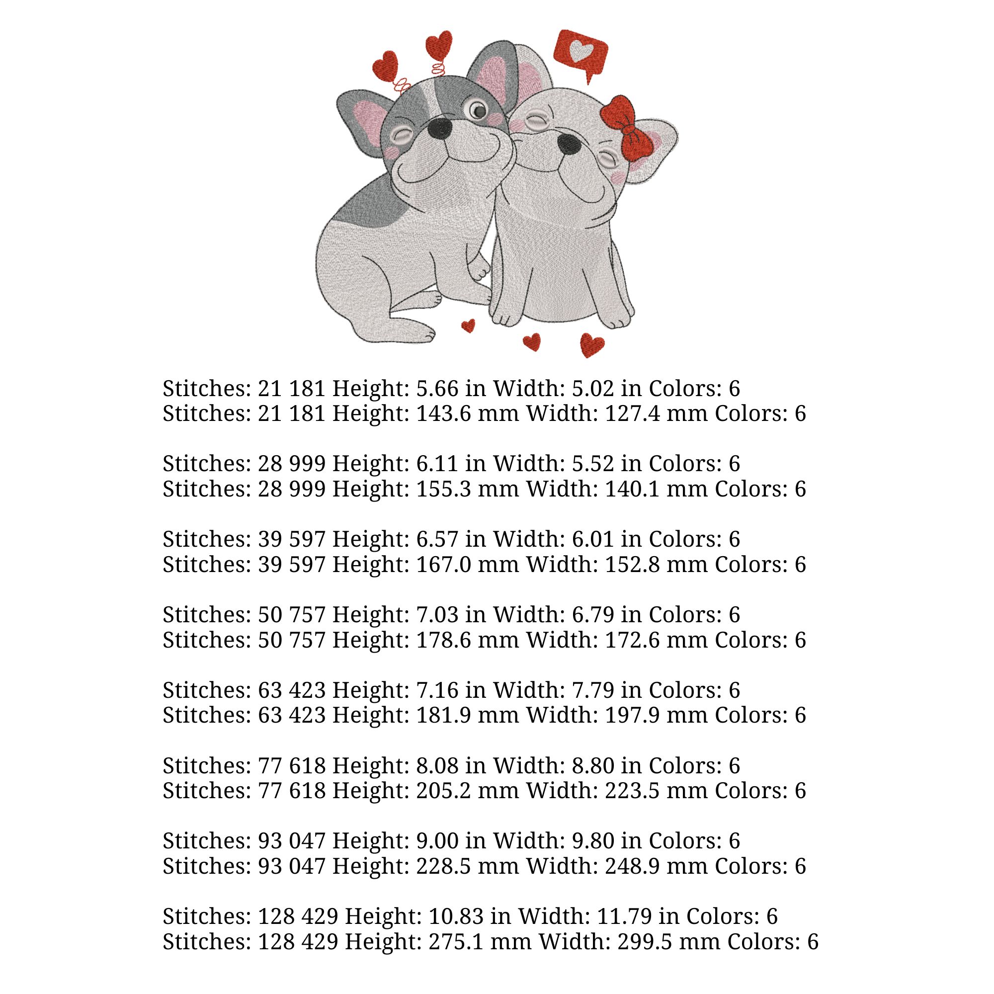 Valentine Cute Funny loves French Bulldog Couple-6