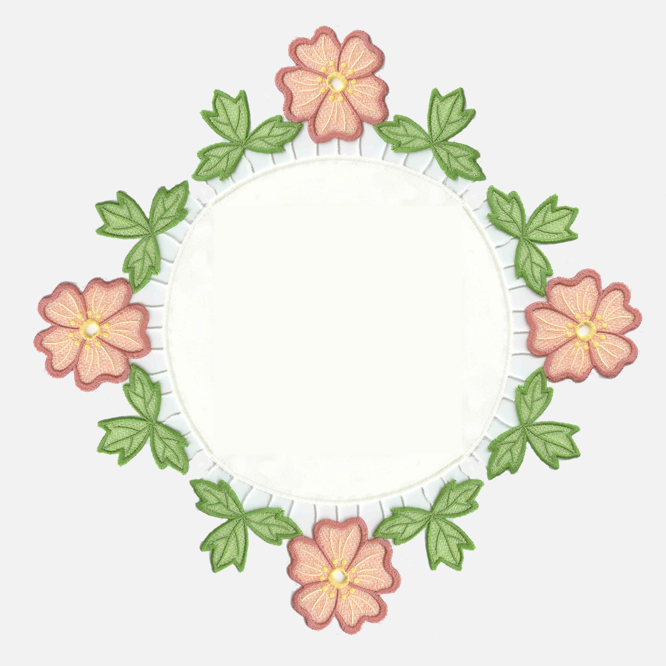 LACE FLOWER TRIMMINGS -15