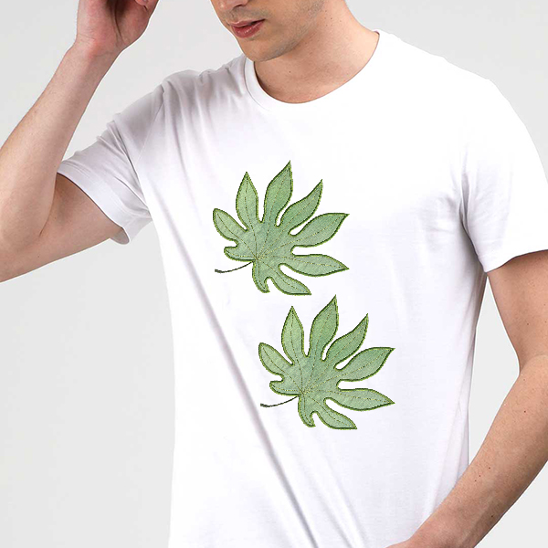 Stylish Tropical Leaves Applique-19