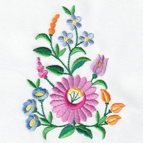 Vibrant Hungarian Flowers-8