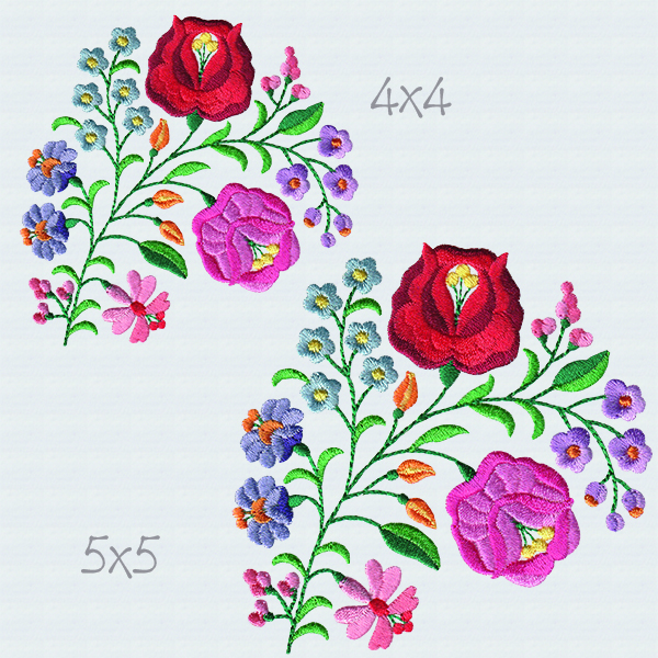 Vibrant Hungarian Flowers-15