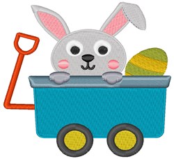 Easter Bunny & Wagon