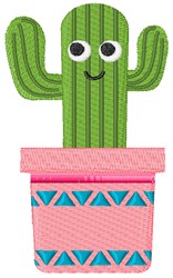 Comical Potted Cactus