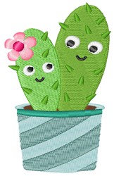 Cute Potted Cactus