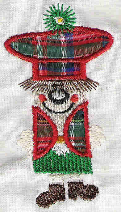 Applique, Animals, Critters, Scottish