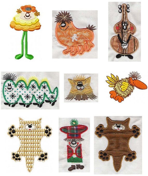 Applique, Animals, Bugs, Critters