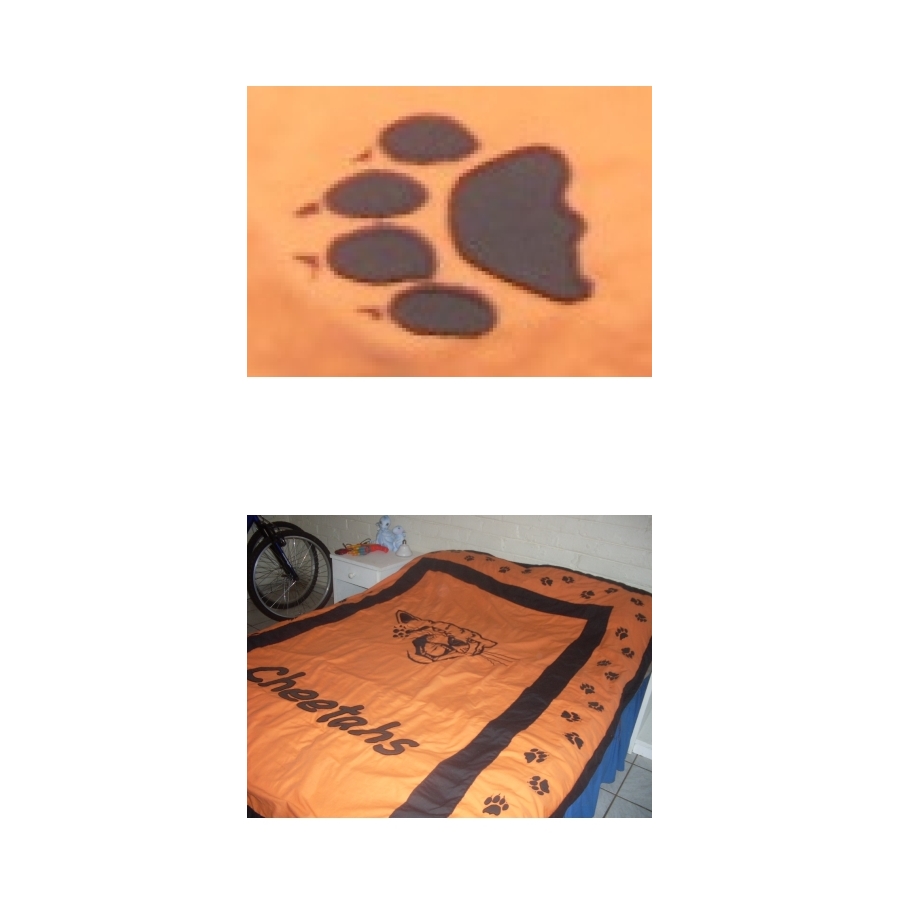 Cheetah Paw Print