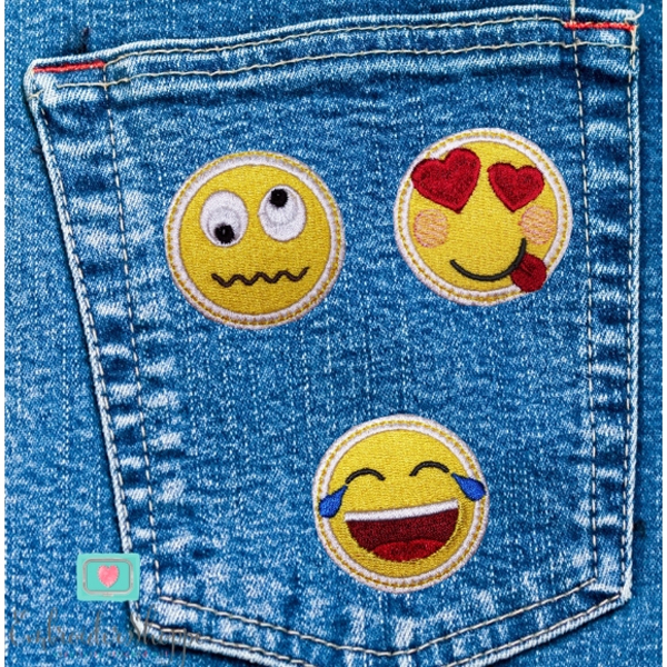 Emoji Patches 1 | OregonPatchWorks