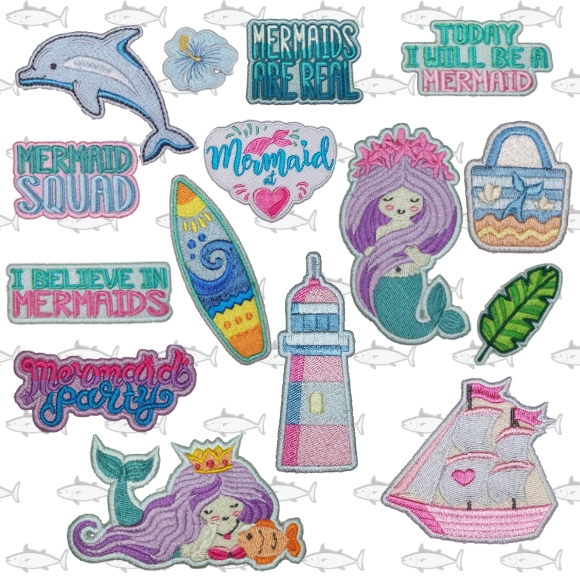 Mermaid Patches Oregonpatchworks 3350