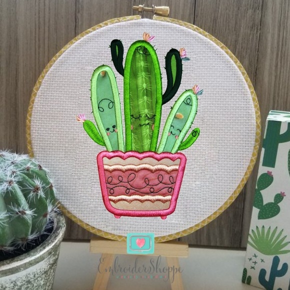 Cactus Applique-12