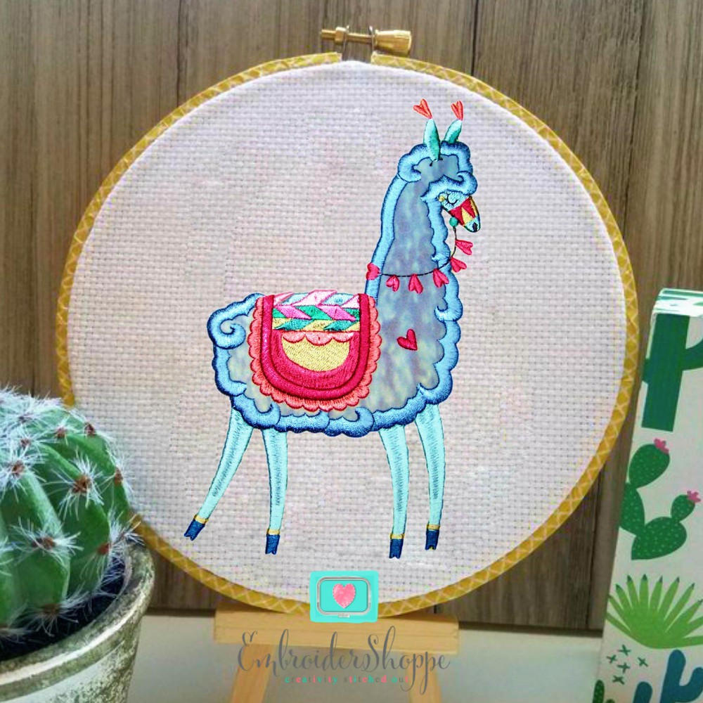 Llama Applique-4