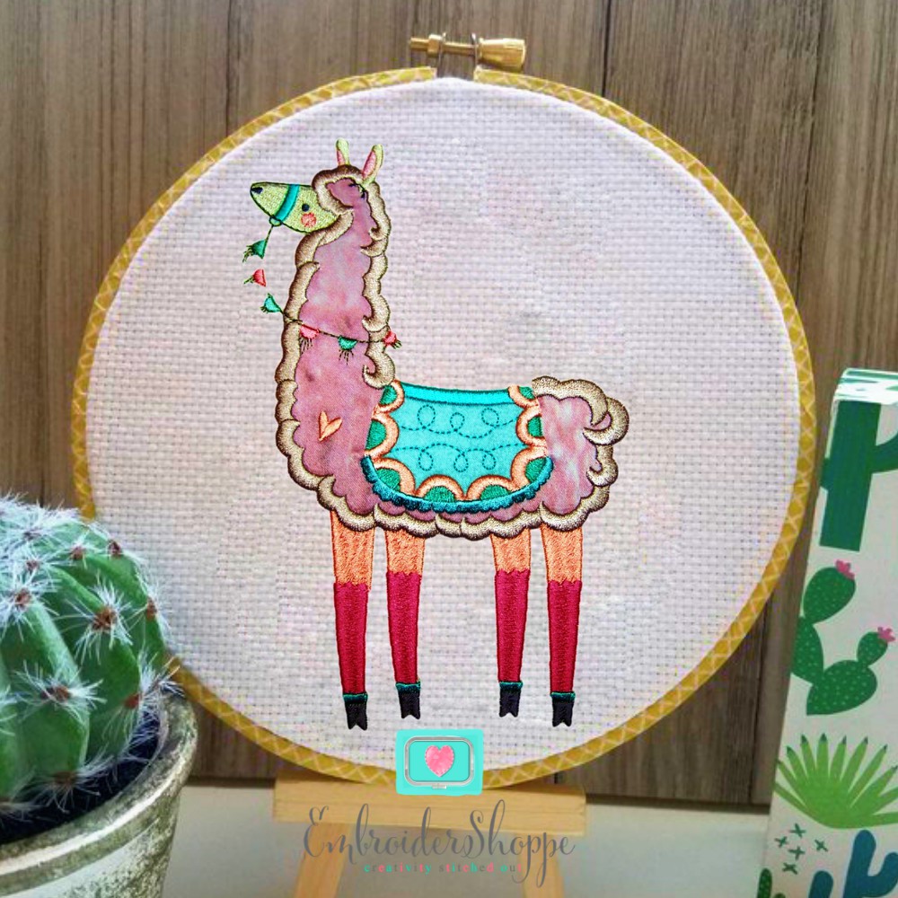 Llama Applique-5