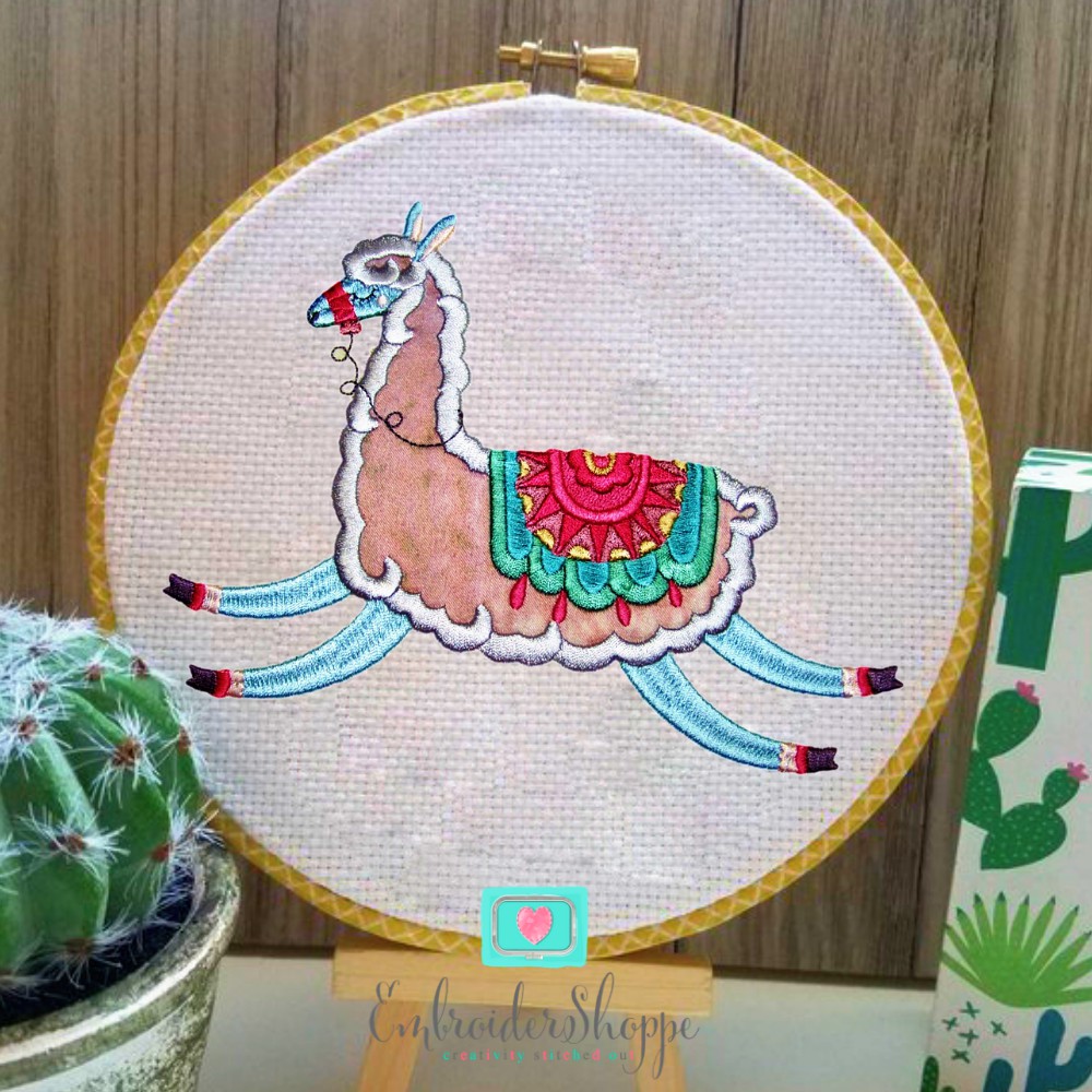 Llama Applique-7