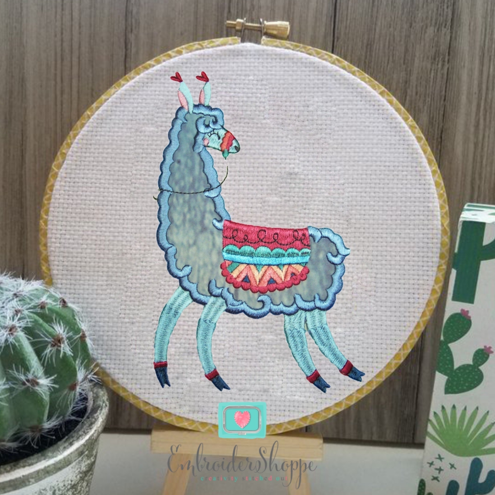 Llama Applique-12