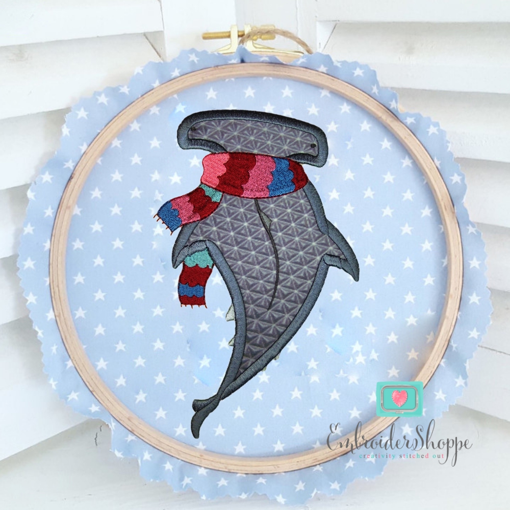 Shark Applique-12