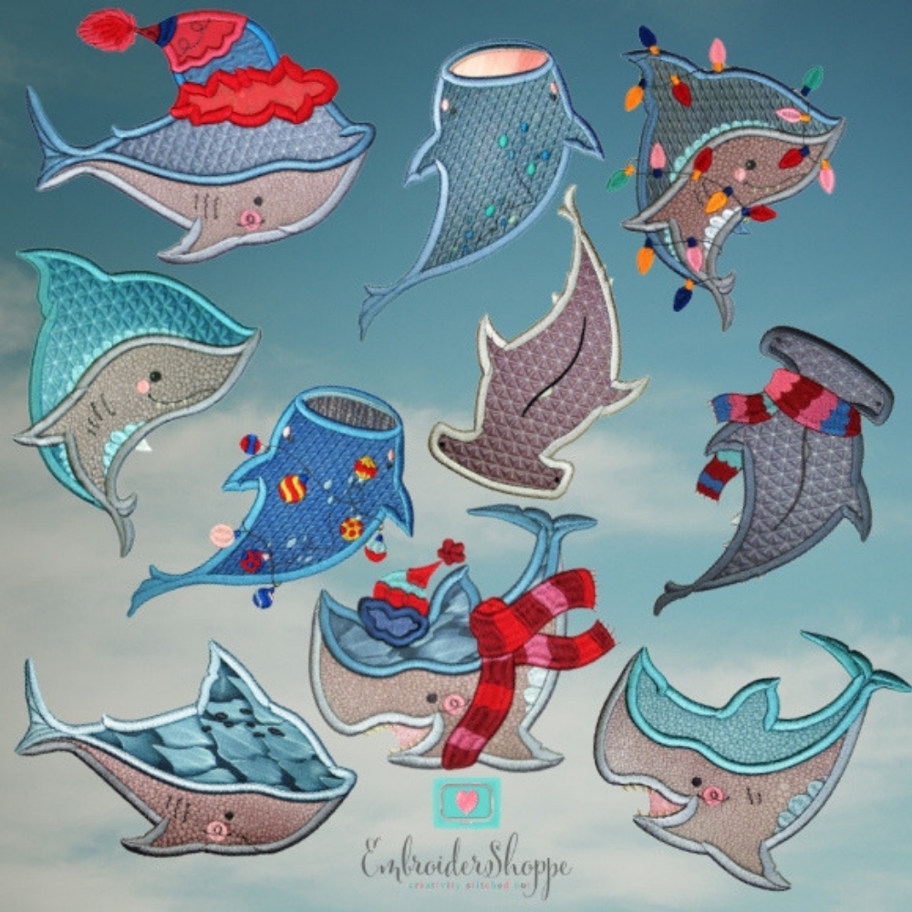 Shark Applique-14