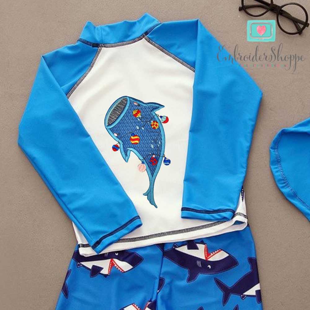 Shark Applique-16