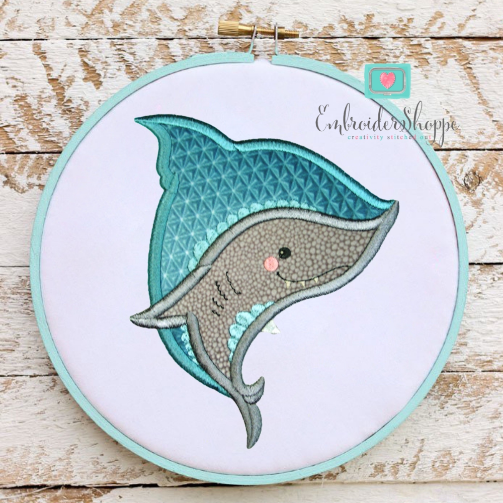 Shark Applique-22