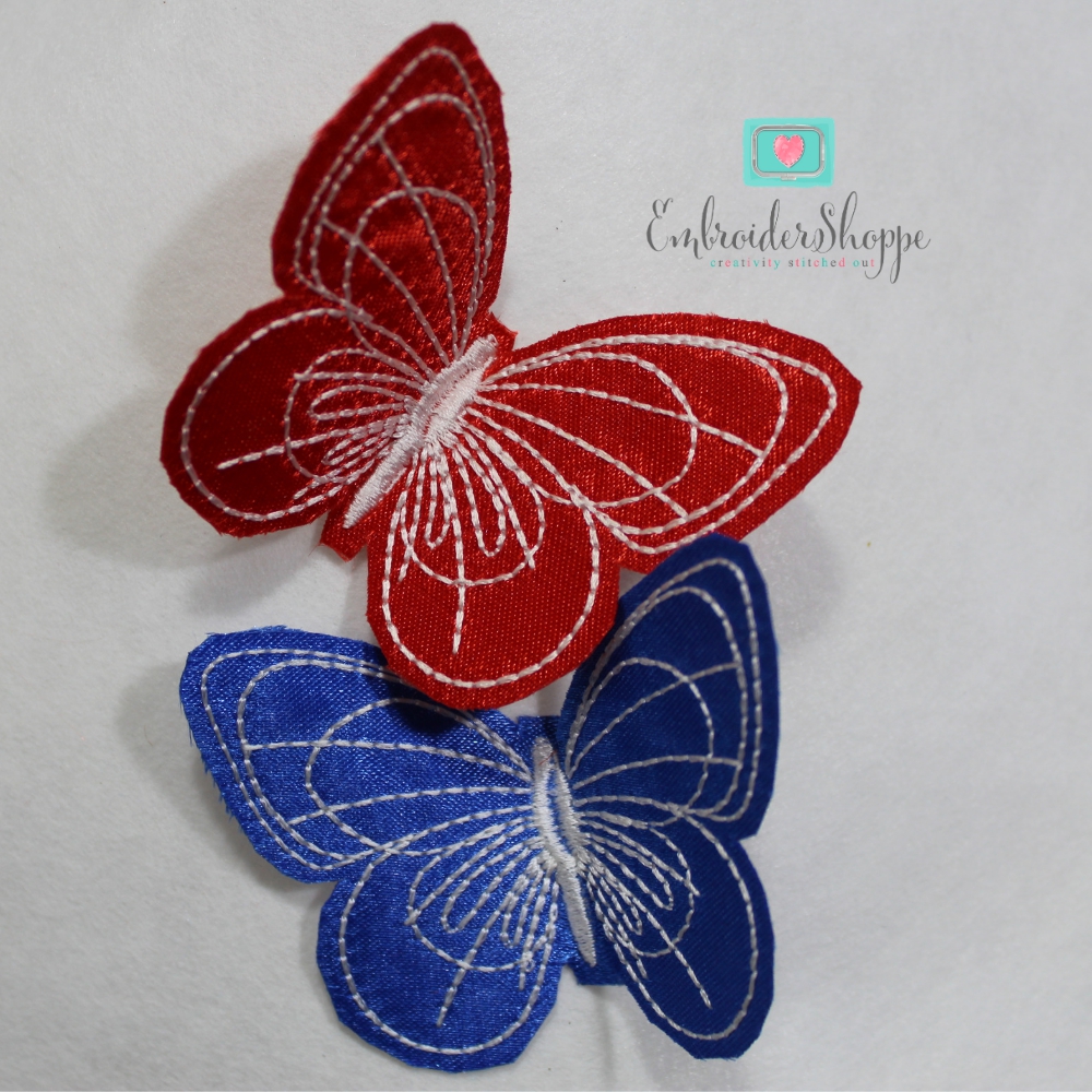 4th of July Butterfly Napkin Ring-8