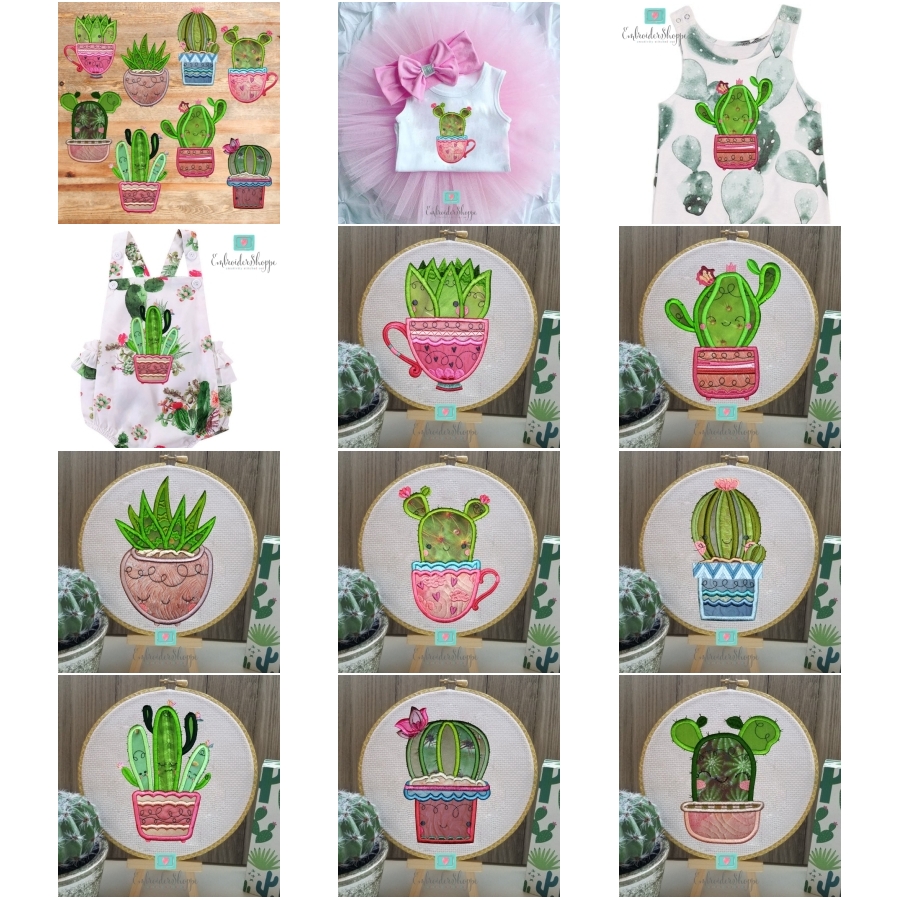 Cactus Applique