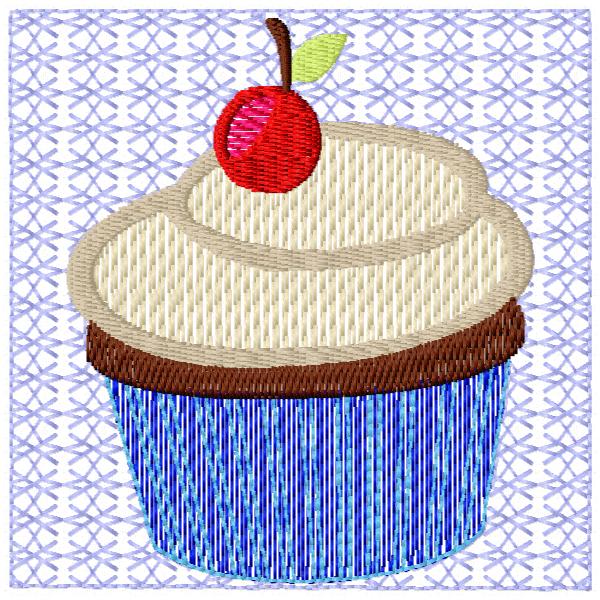 Cupcakes in squares-3